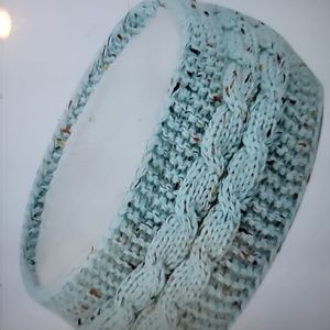 Ear Warmer Headband With Faux Fur Lining